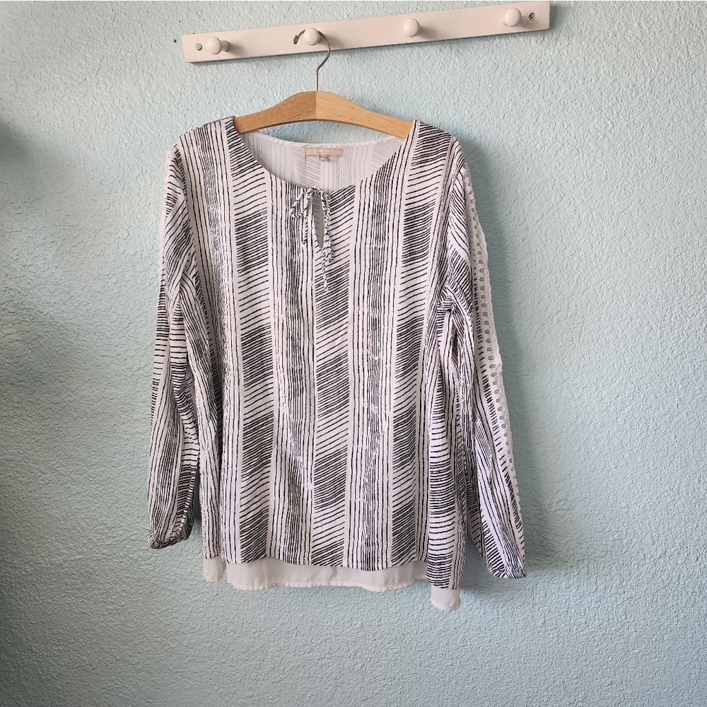 Joan Vass tunic bohemian style blouse